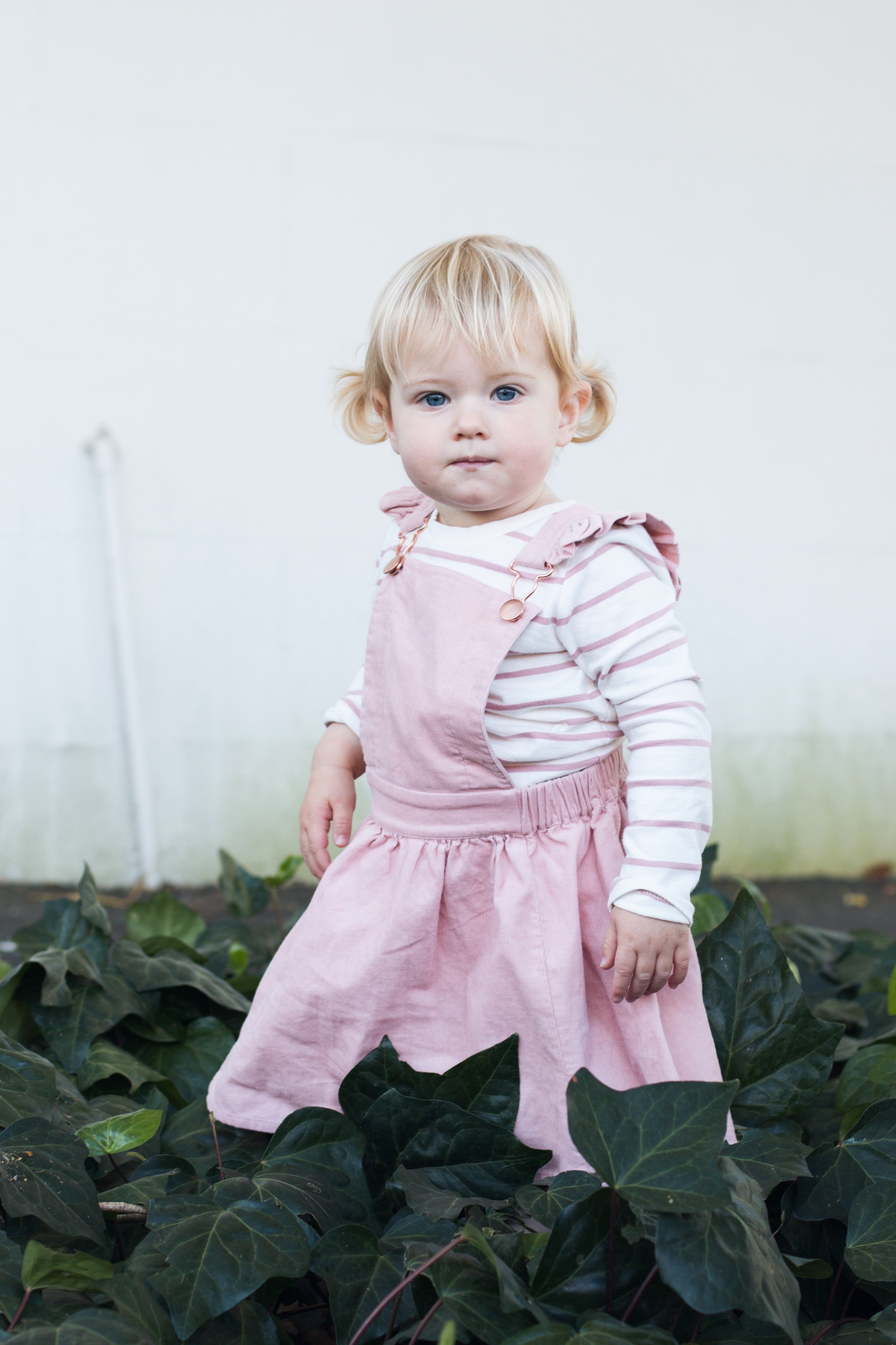 Marks and Spencer pink pinafore